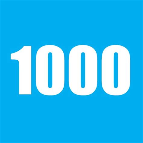 The Number 1000 .